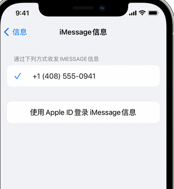 岑巩apple维修iPhone上无法正常发送iMessage信息 