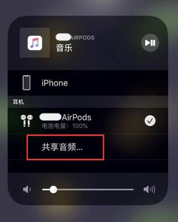 岑巩苹果14音频维修点分享iPhone14音频共享设置方法 